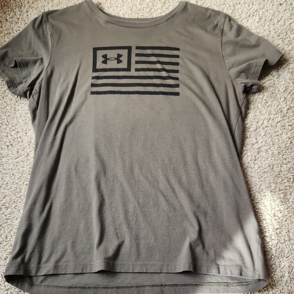 Under Armour Women's Olive Graphic Tee